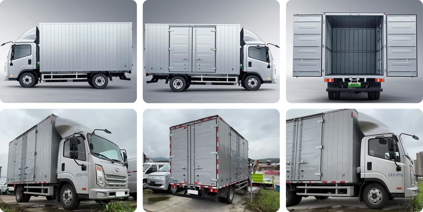 RUICHI EG71 Cargo Box Truck 1 RUICHI EG71 Cargo Box Truck 1